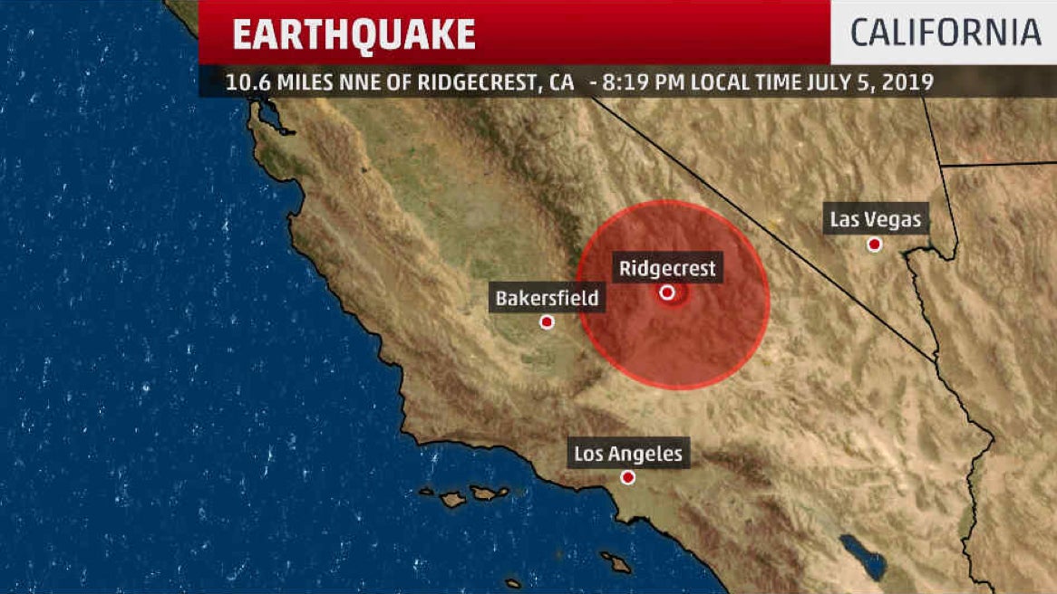California Has Second Earthquake In Less Than 48 Hours!; This One With