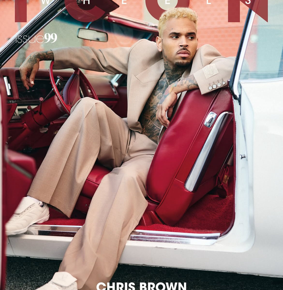Chris Brown Shows Out On This Month's Cover Of ICON Magazine